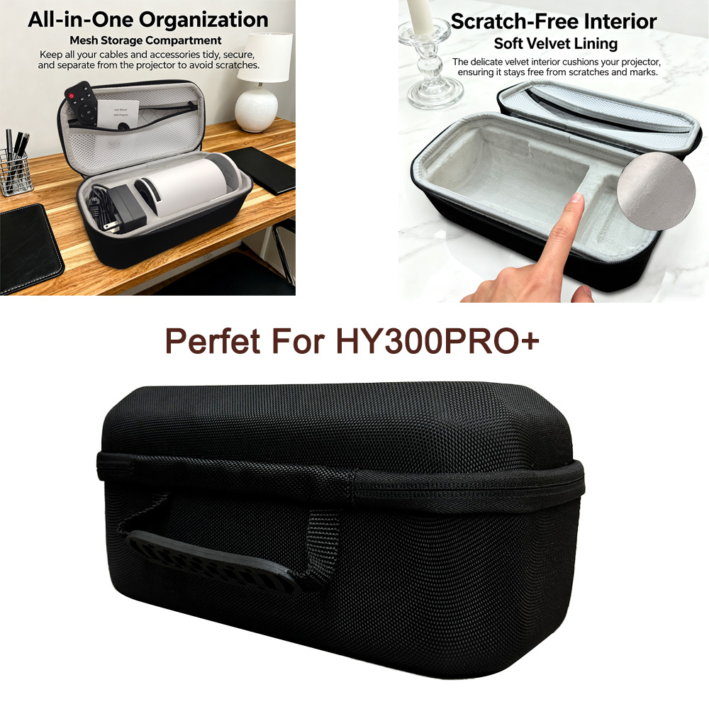 Projector Carrying Bag - Kotak Pelindung Pembawa Portabel Slot Kartu