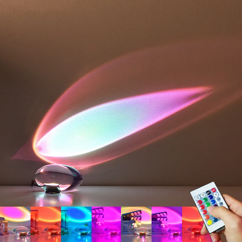 Home Cinema Led Projector - Lampu meja Led desainer Italia lampu