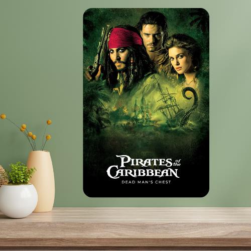 Home Cinema Decor - Poster Film Klasik Berbahan Metal
