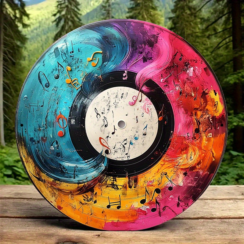 Home Cinema Decor - Seni Piringan Hitam Vinyl 12-Inci yang