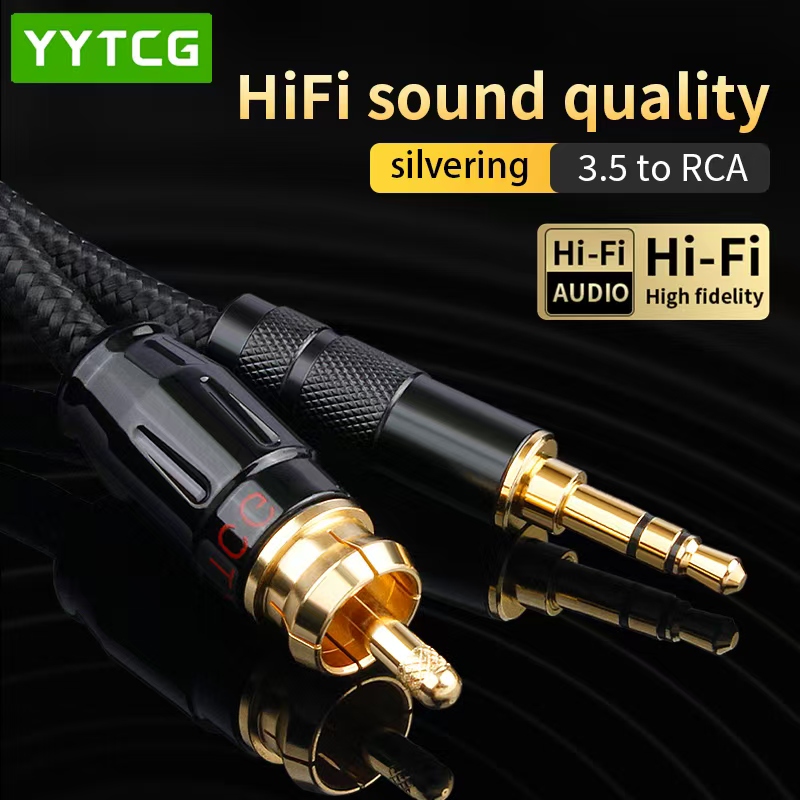 Home Cinema Sound System - Kabel Koaksial YYTCG SPDIF HIFI 3.5mm