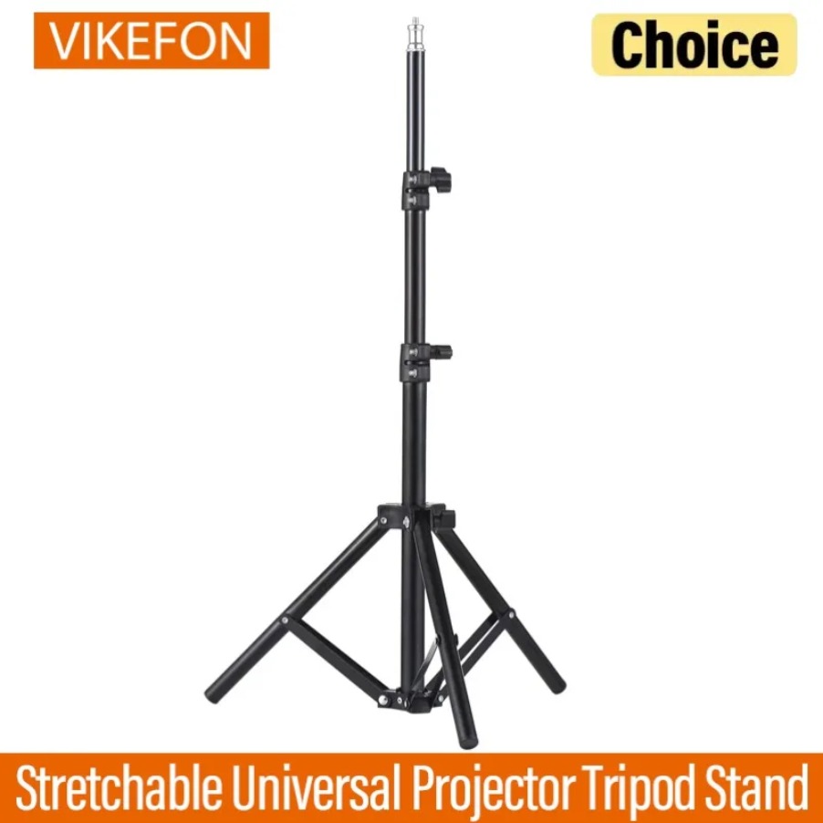 Projector Tripod Stand - Braket Proyektor Dudukan Tripod Logam Universal