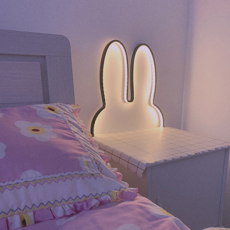 Home Cinema Led Projector - Lampu Dinding Kelinci Led Lucu Lampu