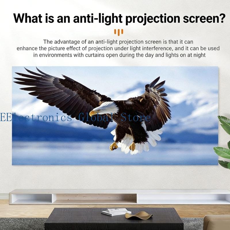 Layar Proyektor Berlapis Logam - Home Cinema Events ulasan dan harga
