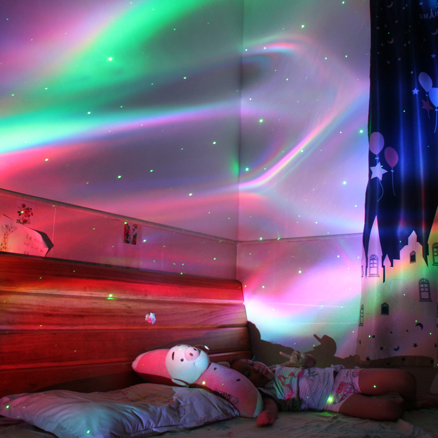 Ephine RGB LED Baterai Isi Ula - Home Cinema Led Projector ulasan dan harga