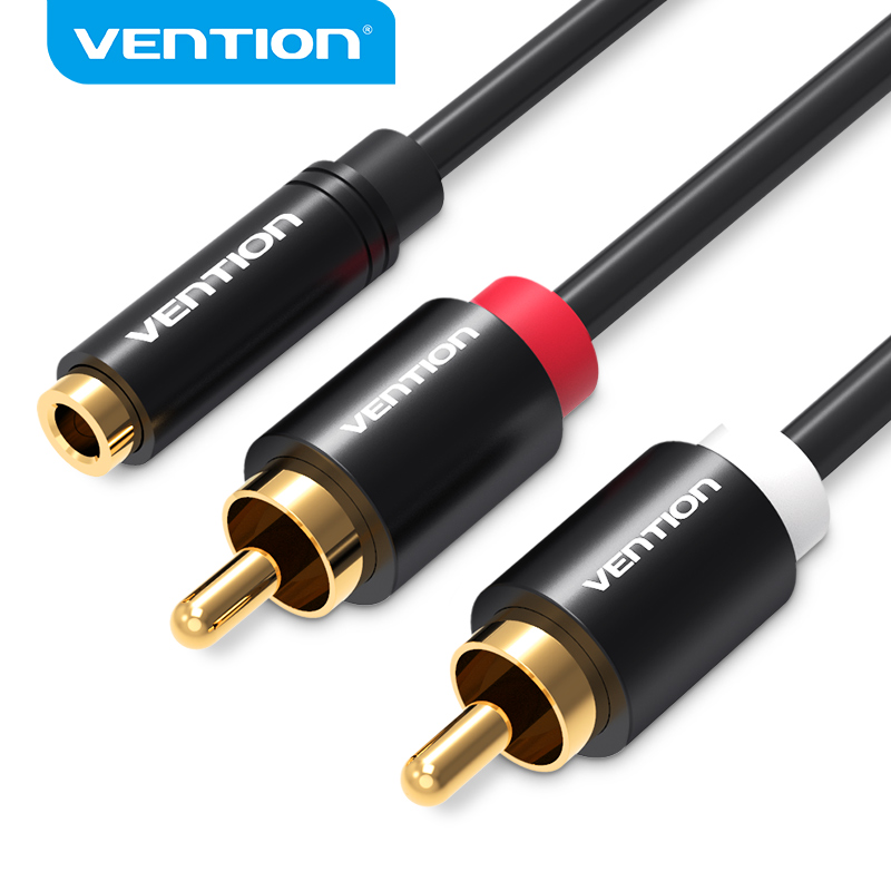 Vention Jack 3.5Mm Kabel Adapt - Home Cinema Sound System ulasan dan harga