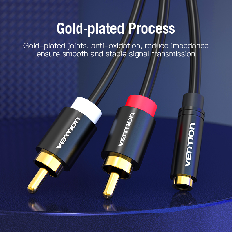 Vention Jack 3.5Mm Kabel Adapt - Home Cinema Sound System ulasan dan harga