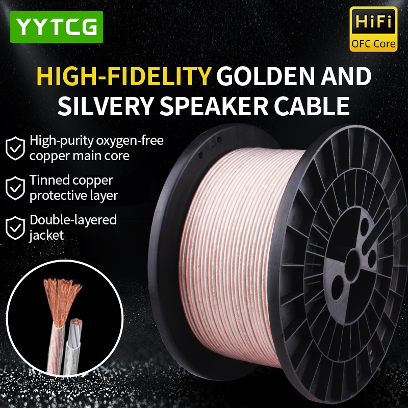 YYTCG DIY Kabel Audio HIFI Kab - Home Cinema Sound System ulasan dan harga