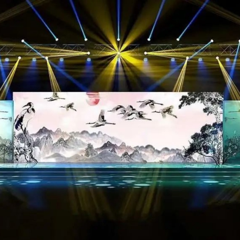 Layar LED HD 4K Full Color Ind - Home Cinema Events ulasan dan harga