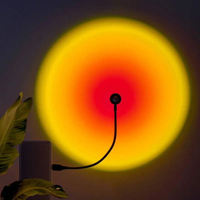 1-4 Buah Lampu Matahari Terben - Home Cinema Led Projector ulasan dan harga
