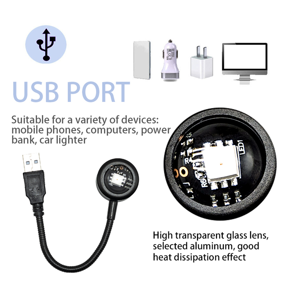 Lampu Proyektor LED USB Sunset - Home Cinema Led Projector ulasan dan harga