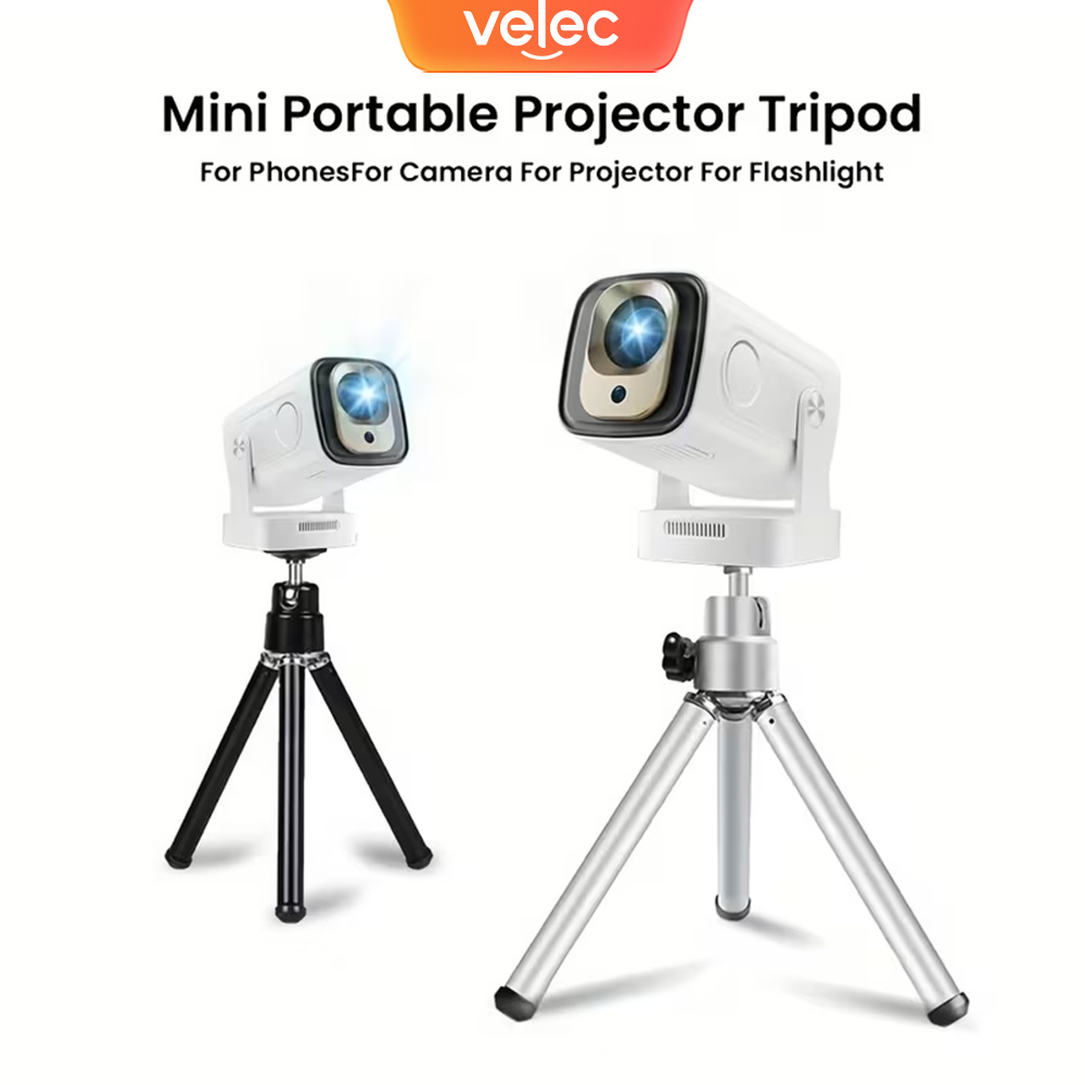 Tripod Proyektor Mini 360 °    - Projector Tripod Stand ulasan dan harga