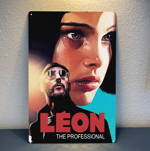 Y1, Poster Logam Film Leon The - Home Cinema Decor ulasan dan harga