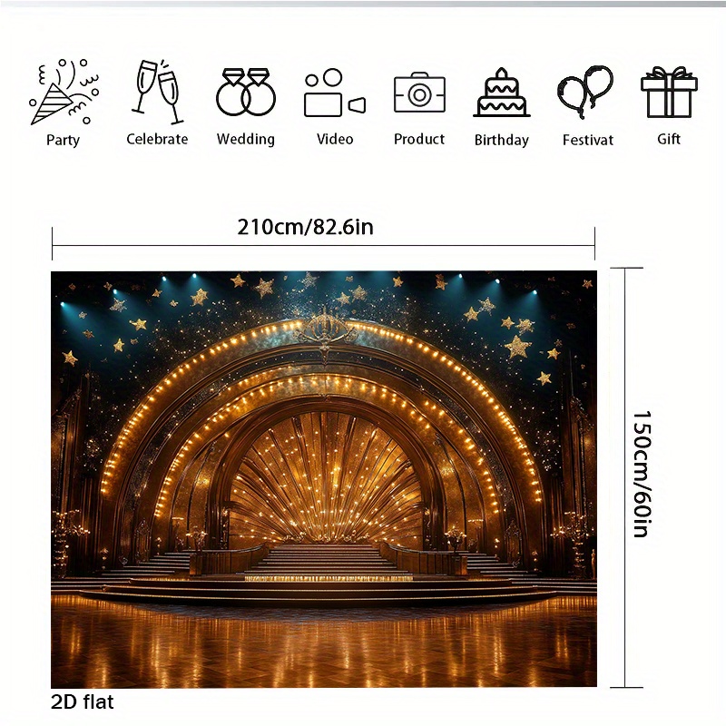 Lampu Lengkung Panggung Teater - Home Cinema Events ulasan dan harga