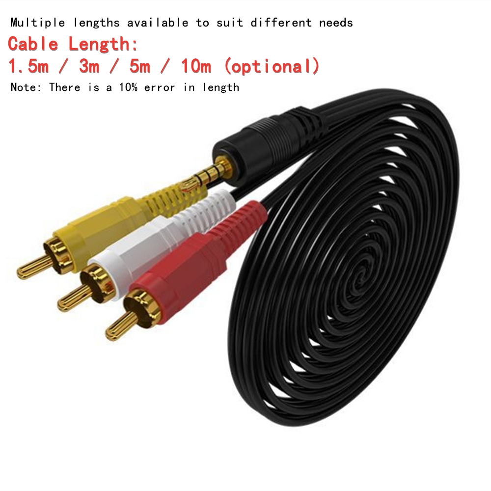 Kabel Audio Video RCA 3.5Mm Ke - Home Cinema Sound System ulasan dan harga