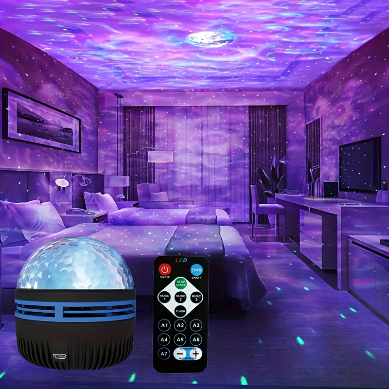 Lampu Proyektor Riak Air LED L - Home Cinema Led Projector ulasan dan harga