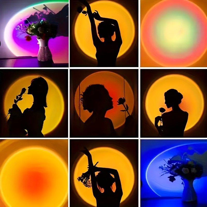 1 Buah Lampu Proyeksi Matahari - Home Cinema Led Projector ulasan dan harga