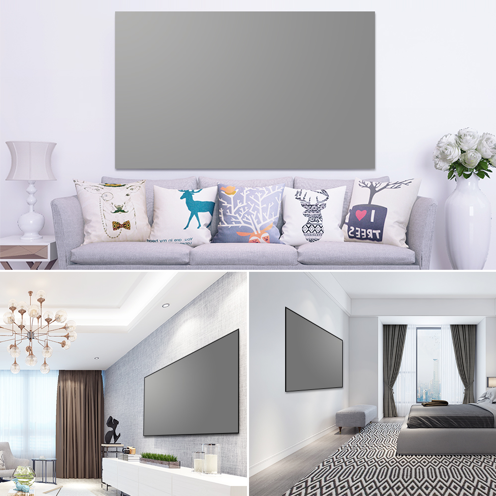 Salange layar proyektor, 60 10 - Home Cinema Led Projector ulasan dan harga