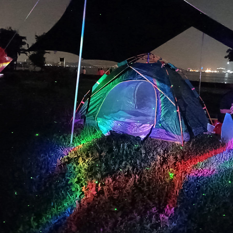 Proyektor Aurora Motif LED RGB - Home Cinema Led Projector ulasan dan harga